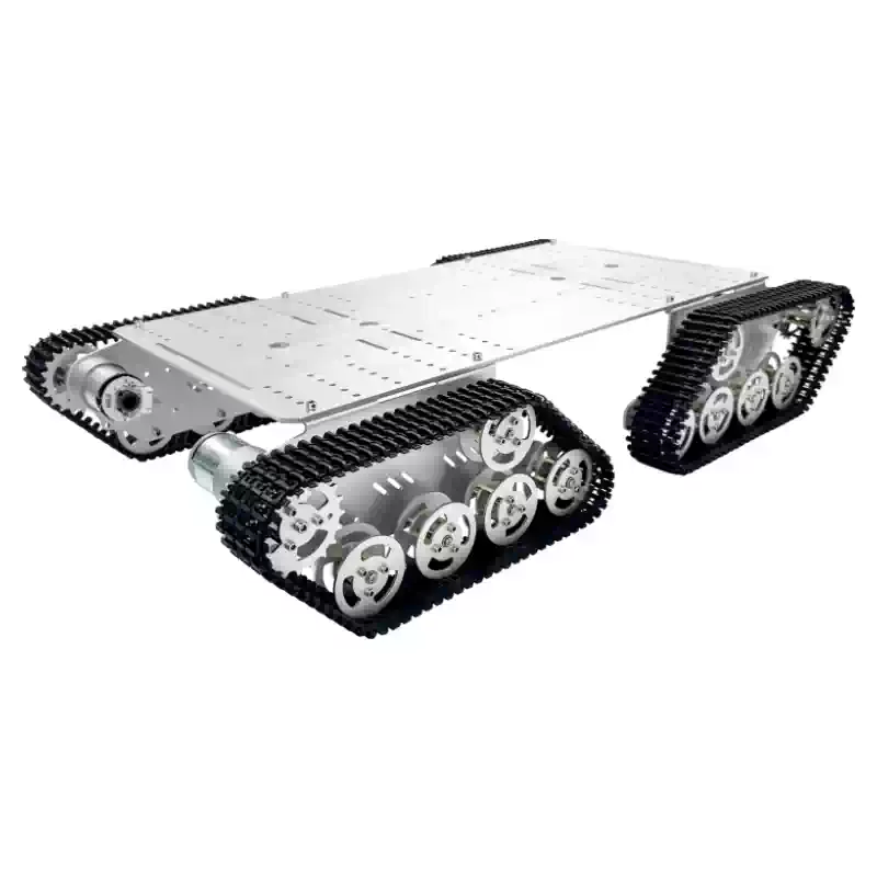 4-Drive Metal Tracked Smart Robot Chassis