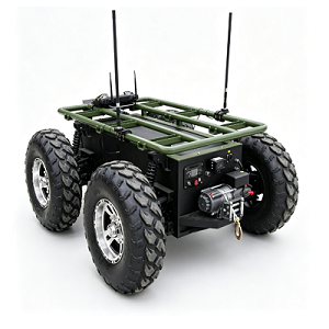 Agricultural Wheeled Chassis 4WD ပလပ်ဖောင်း
