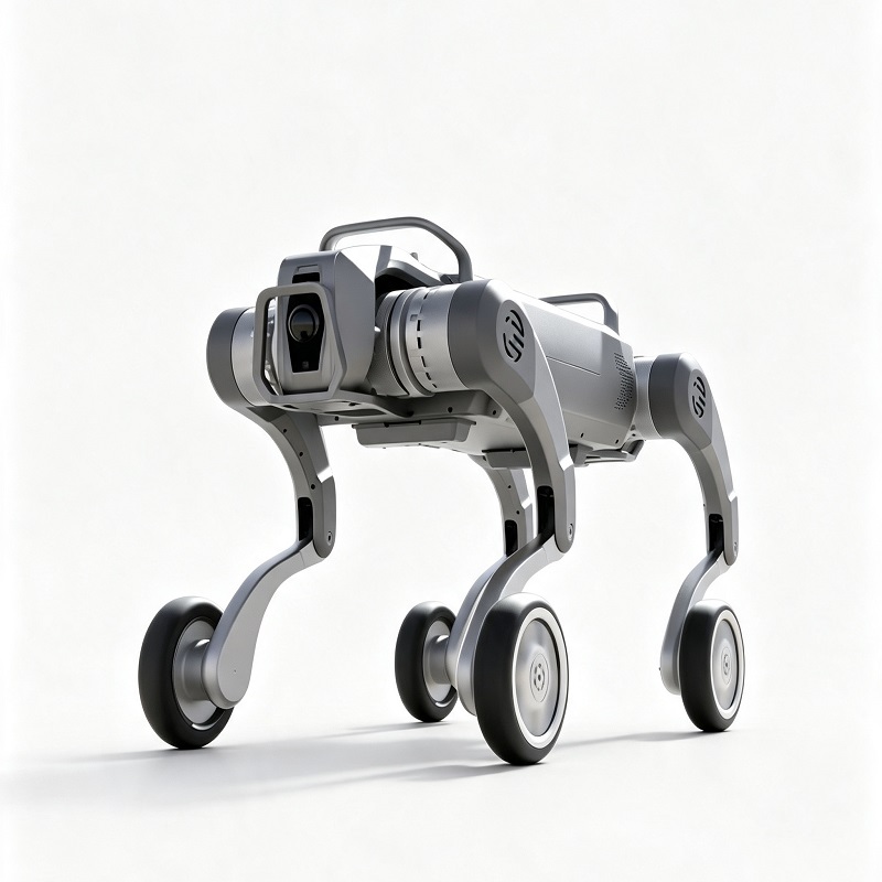 Terrain Wheel-Legged Quadruped Robot Dog အားလုံး
