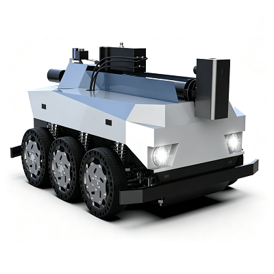 Explosion Proof Six Wheel Wheel Chassis