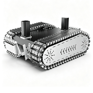 သံလိုက်နံရံတက်ခြင်း Crawler Chassis
