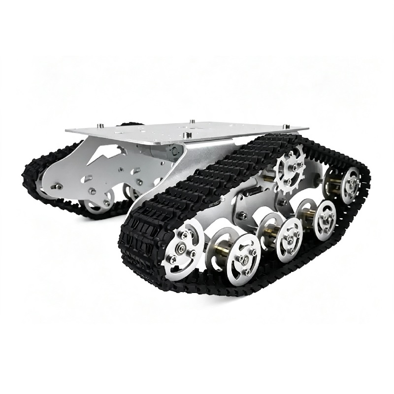 Shock Absorbing Tracked Chassis စက်ရုပ်ပလပ်ဖောင်း